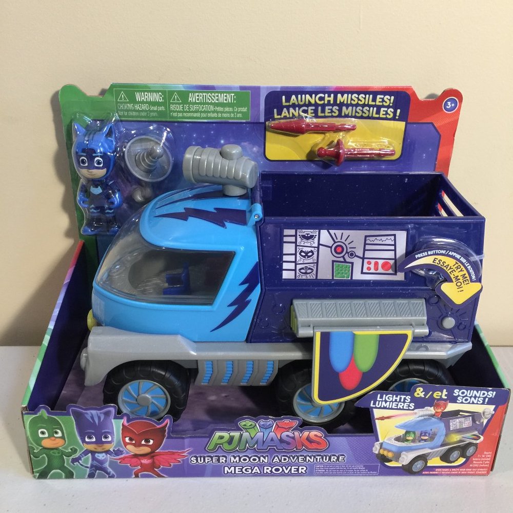 PJ Masks Super Moon Adventure Mega Rover Vehicle